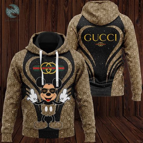 gucci micky mouse hoodie|Gucci Mickey Mouse hoodie men.